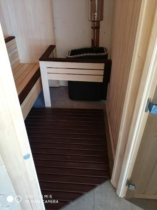 Отделка саун бань