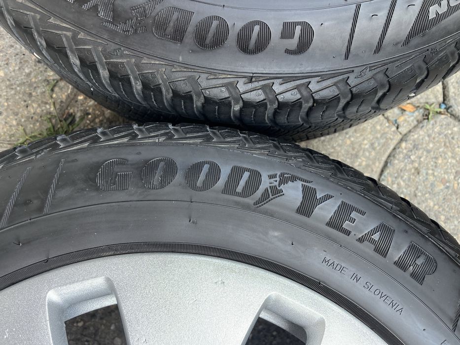 Jante aliaj 5x112mm, anvelope 205/55 R16, Audi A3, A4 B5 B6 B7, VW Seat Skoda