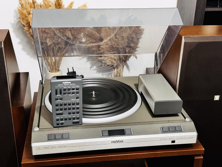 Pick-up REVOX B291 cu senzor de telecomandă, doză ELAC,sunet calitativ