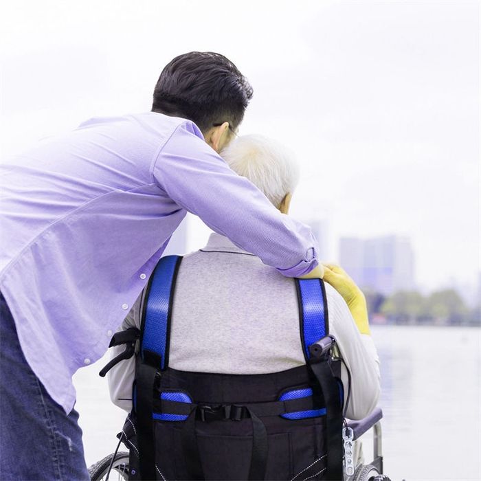 Жилет для поддержки ремня безопасности инвалидного кресла ремень