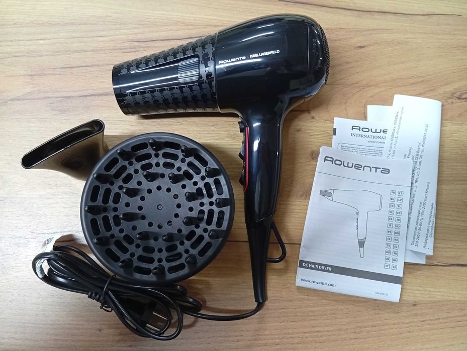 Rowenta x Karl Lagerfeld CV591L сешоар 2300W – мощен, работи отлично