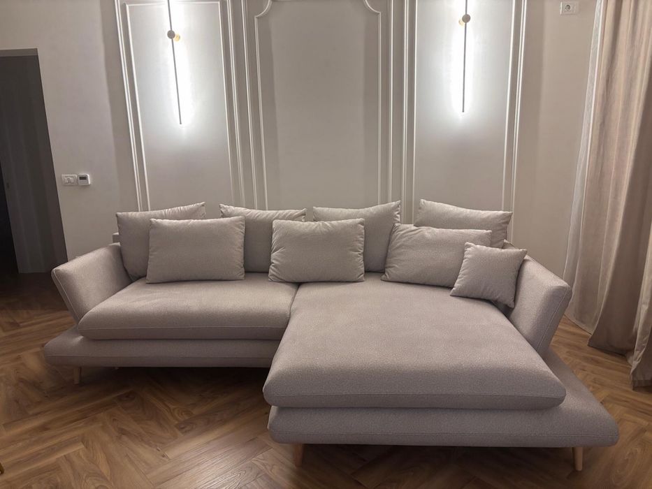 Colțar Extensibil MONTE (MOBELHAUS) – Impecabil, Design Modern, 283x181 cm