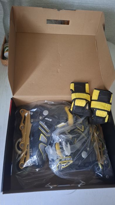 Роликовые коньки Cougar , размер 34- 37