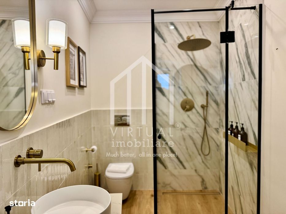 Garsoniera renovata, 38 mp, incalzire in pardoseala - Zona centrala — fotografia 1