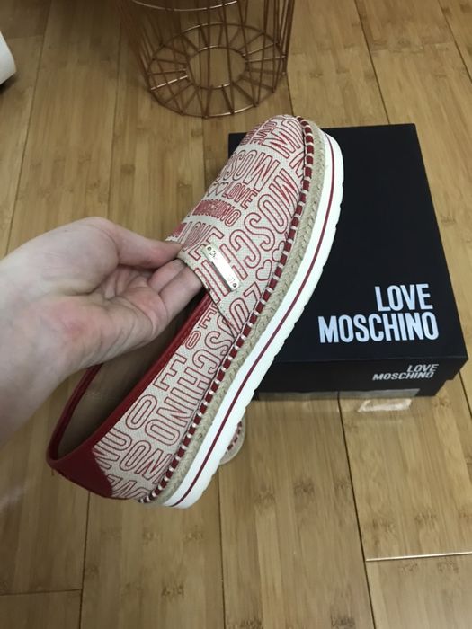 Espadrile Love Moschino