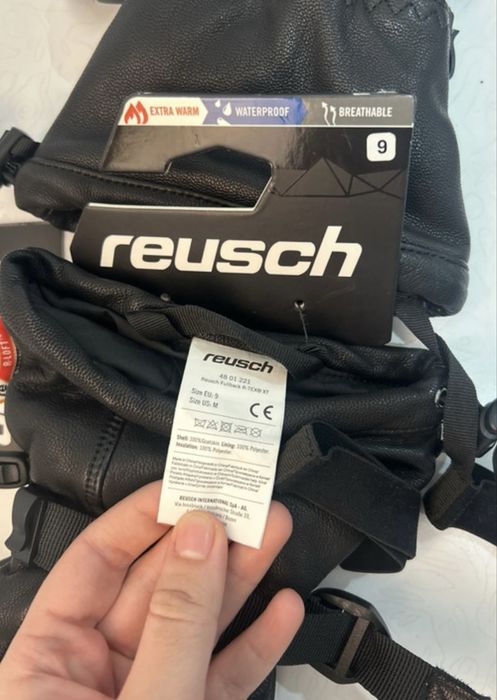Mănuși schi Reusch Fullback R-TEX XT mărimea 9 - Piele naturală, NOI