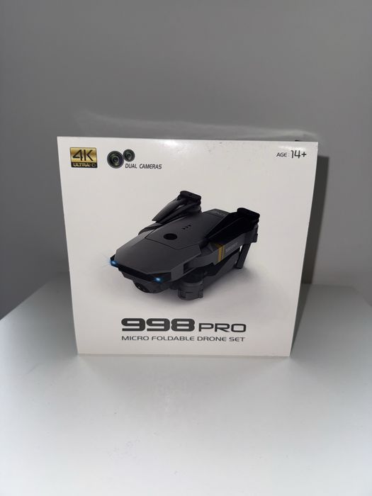 Чисто нов дрон Модел: 998 Pro 4K (Dual Camera)