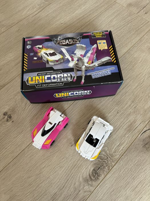 Машинки трансформеры единорог