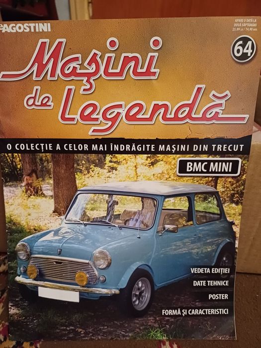 Reviste mașini de legenda Lada Volvo Renault 10