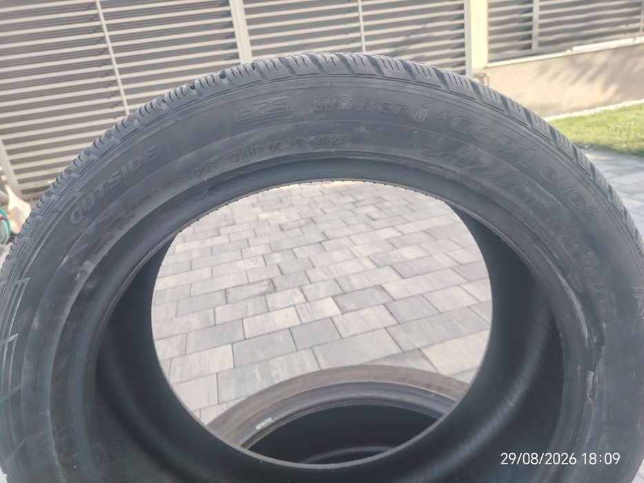 2 Anvelope iarna runflat Hankook winter Evo 2  245/45/R19