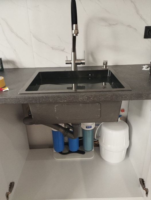 Установка промышленных и бытовых фильтров для воды