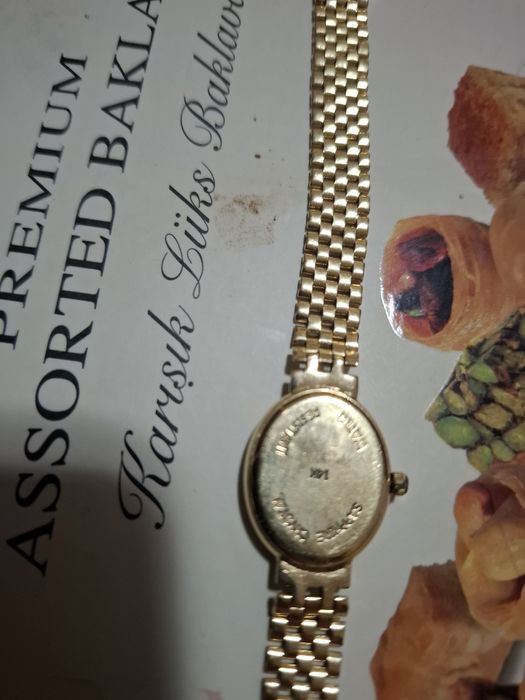 Ceas aur 14k, complet aur, 21,5g Impecabil, pe baterie.