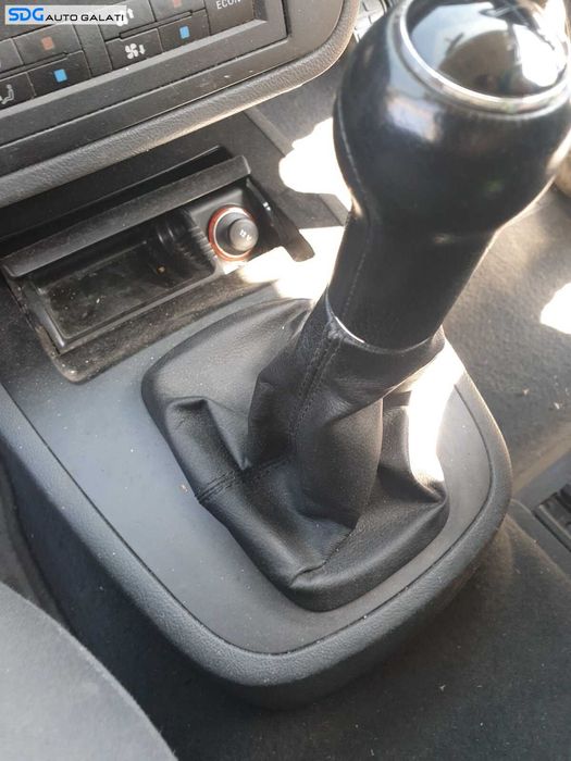 Nuca cu Manson Piele Maneta Schimbator Viteze 6 Trepte Volkswagen Sharan 2001 - 2010 [C0423]