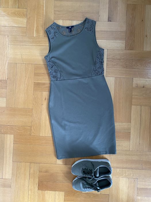 Ținuta Zara rochie și tenesi