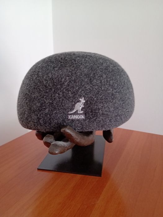Șapcă Kangol gri, lana-100%
