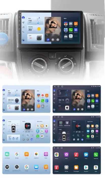 Мултимедия Android Fiat Ducato Peugeot Boxer Citroen Jumper навигация