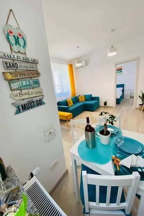 Mamaia Nord Promenada Apartament 2 camere si parcare de inchiriat
