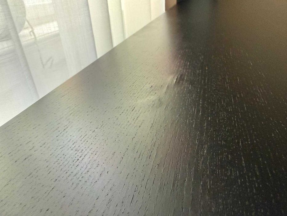 Birou IKEA BEKANT reglabil pe înălțime, 160x80 cm, Negru – Stare foarte bună