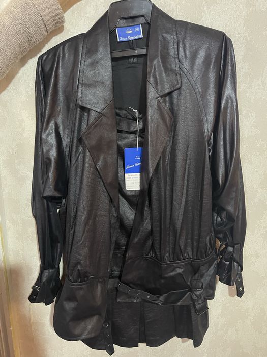 Красная кожинка от Jennyfer