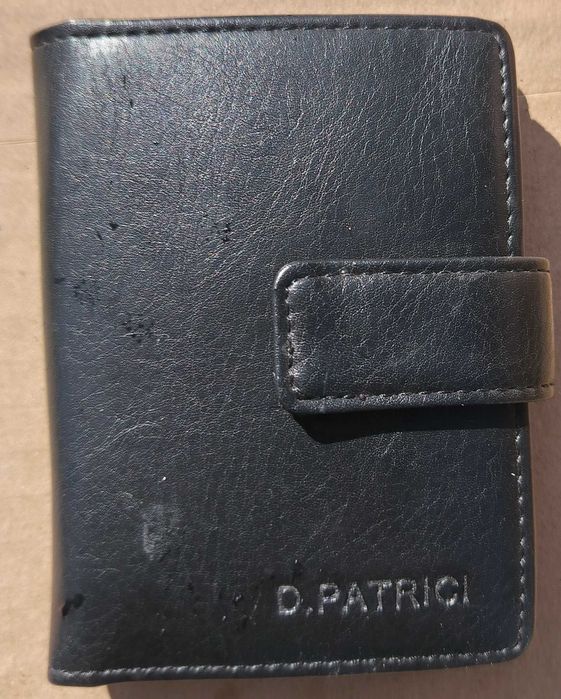 Визитница кожаная