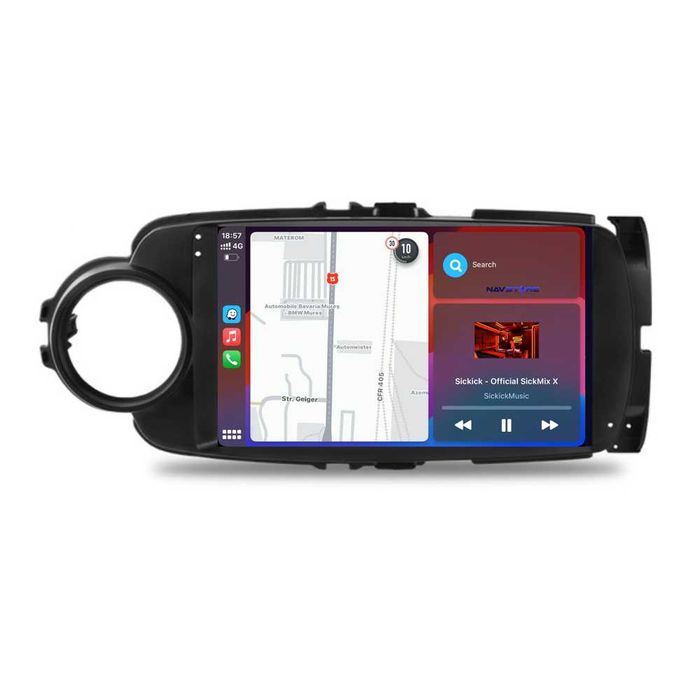 Navigatie Dedicata Toyota Yaris (2011-2018), 9Inch, WiFi, Carplay