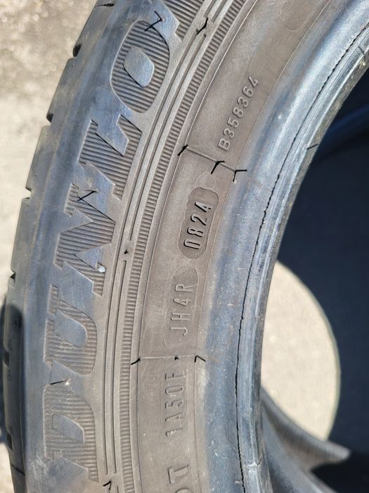 Anvelope vara 205/55R16 si jante aliaj R16 originale VW