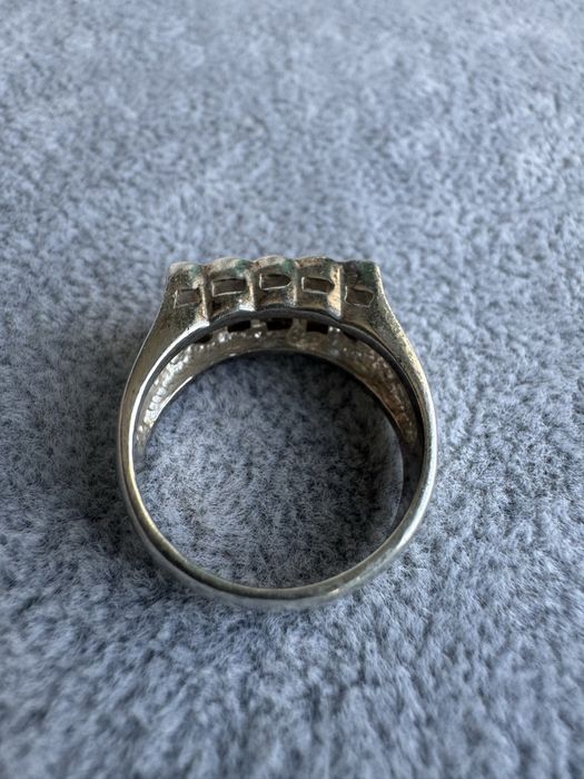 Inel din argint si cubic zirconia
