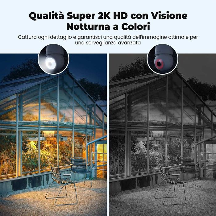 Външни WiFi камери с крушки за завъртане към фасунга -2 броя	Codnida