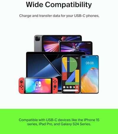 Нови Belkin 2 броя USB-C към USB-C кабел за бързо зареждане телефон 1 метър