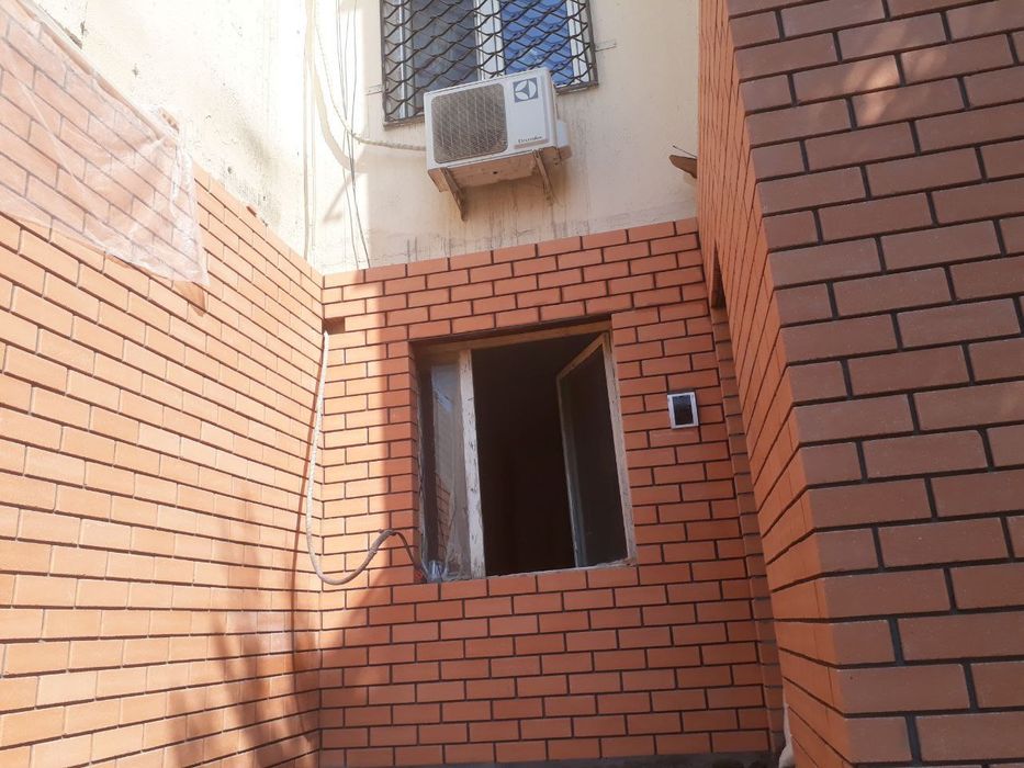 Kladka balkon balkonga g'isht teramiz