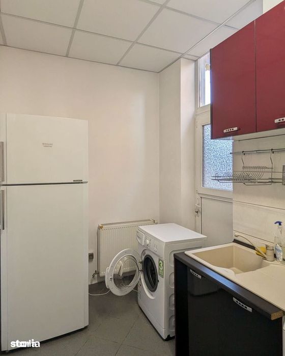 APARTAMENT 3 camere+curte, Banat, bloc nou, parter, mobilat, centrala