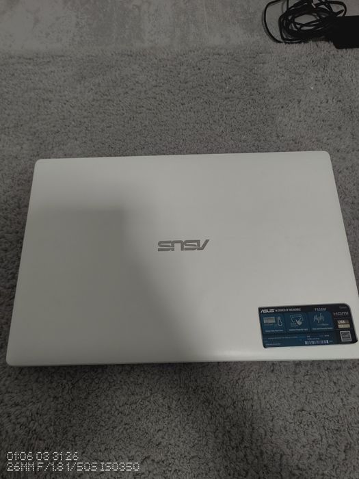Laptop ASUS F553M 8GB RAM, HDD 500GB, Windows 10, gata de lucru!