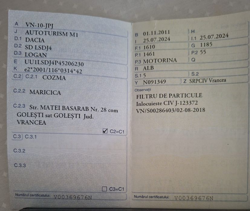 Dacia Logan 1.5 75 cp