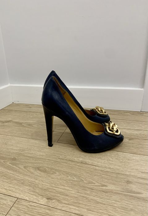 Туфли размер 37 темно-синие