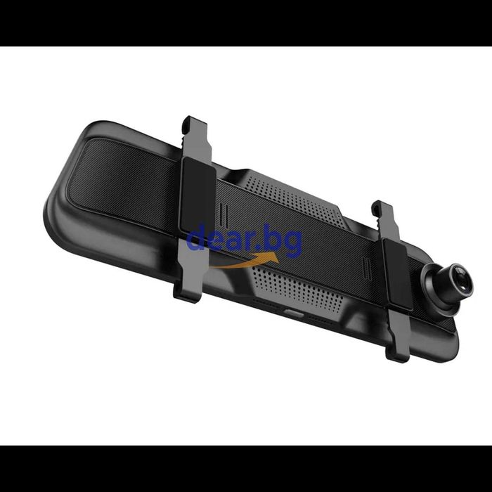 9.66 inch Видеорегистратор с две камери огледало CarPlay/Android Auto