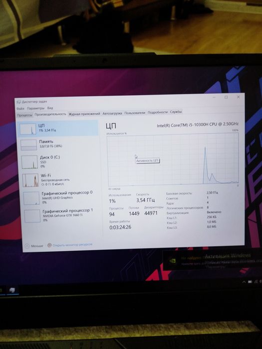Игровой Asus Tuf 1660Ti
