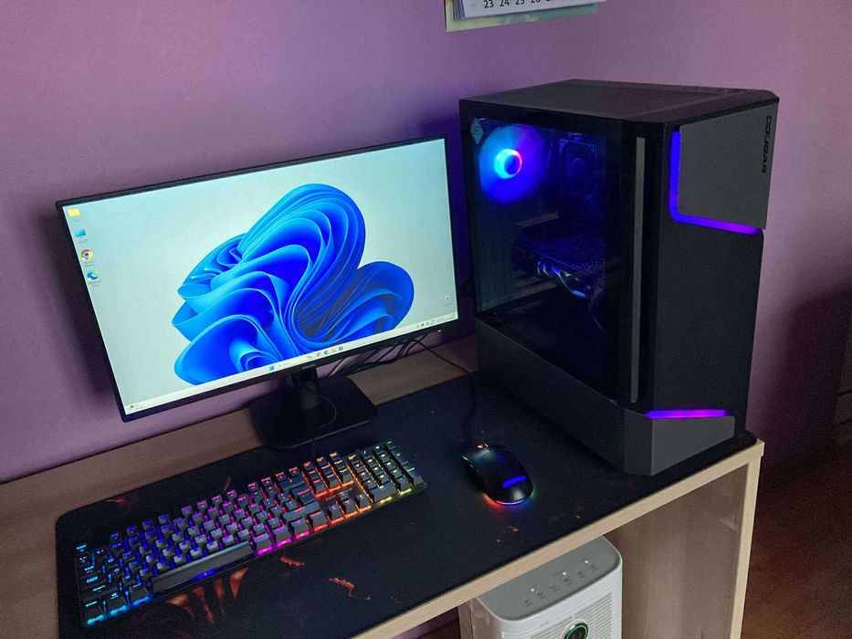 Геймърски компютър AMD FX 8x4,30Ghz, GTX 660, 16GB RAM, SSD, Win 11