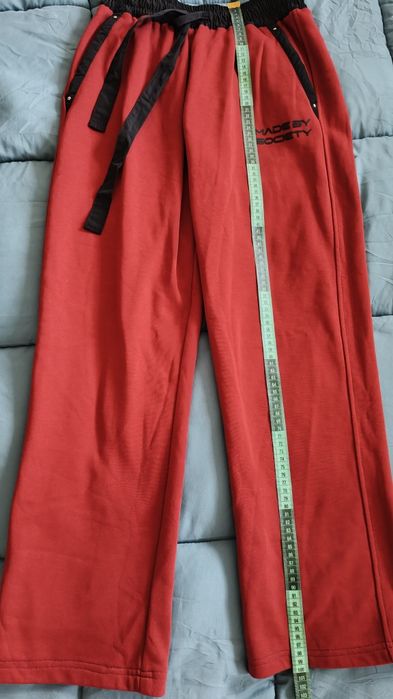 Pantaloni cargo S Madebysociety burgundy