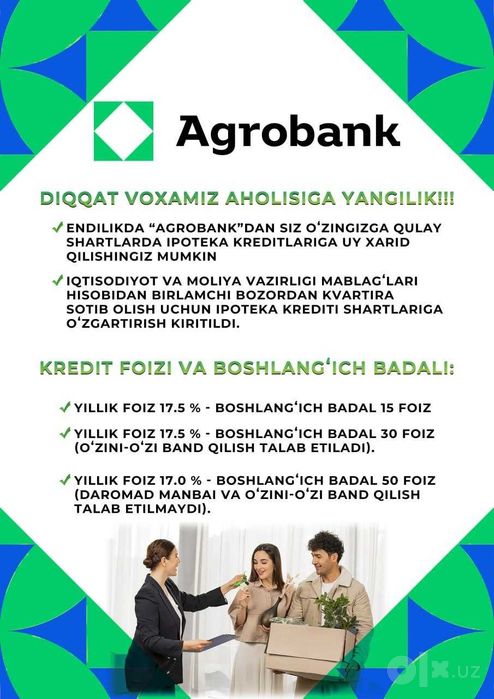 Eng arzon va Sifatli uylar faqat bizda