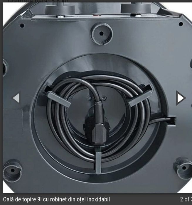 Oala de topire cu robinet