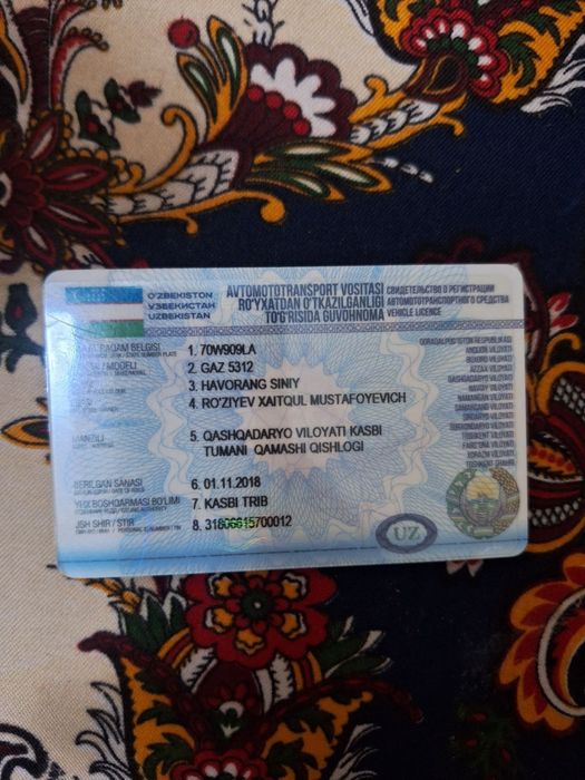 Vodavoz Gaz 53 sotiladi