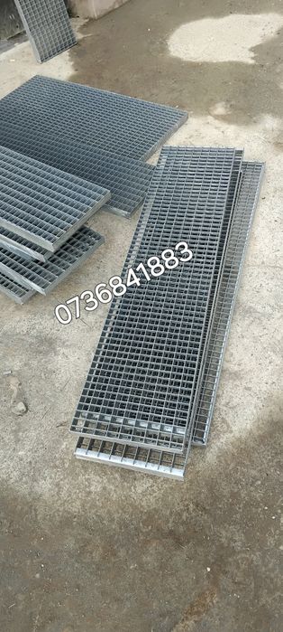 Trepte Metalice Zincate 80x23
