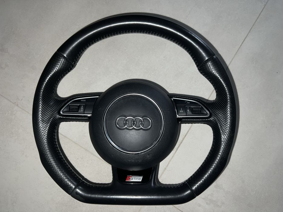 Volan Audi facelift A4 A5 B8 B8.5 S line tesit cu airbag