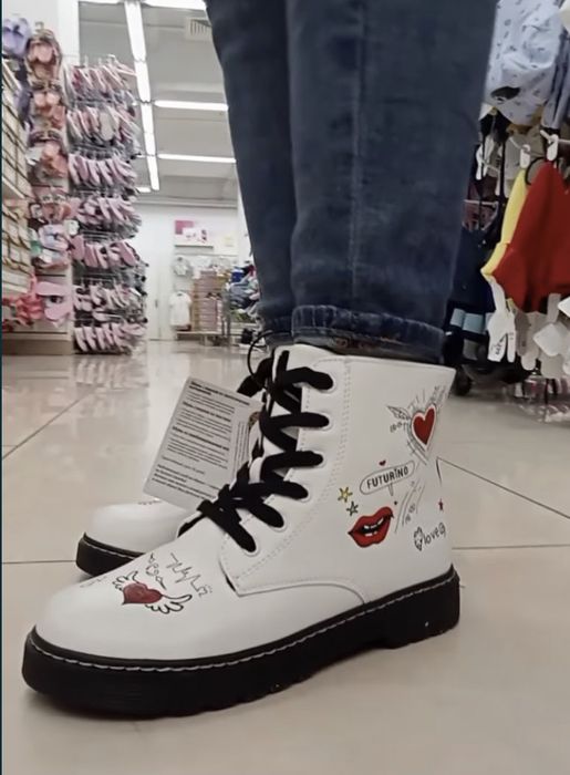 Стильные осенние ботинки.