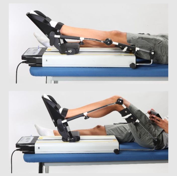 Aparat genunchi - kinetec - mobilizare picior