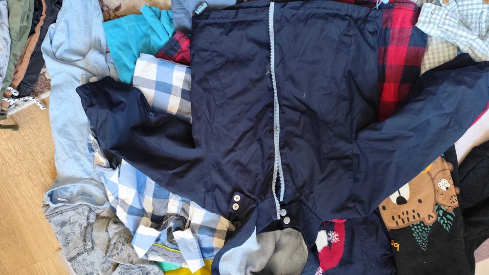 Лот детски дрехи за момче с размер 86 - 92