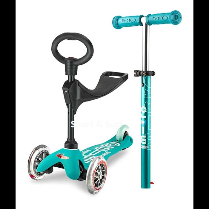Trotineta Mini Micro 3in1 Deluxe - Aqua - Micro