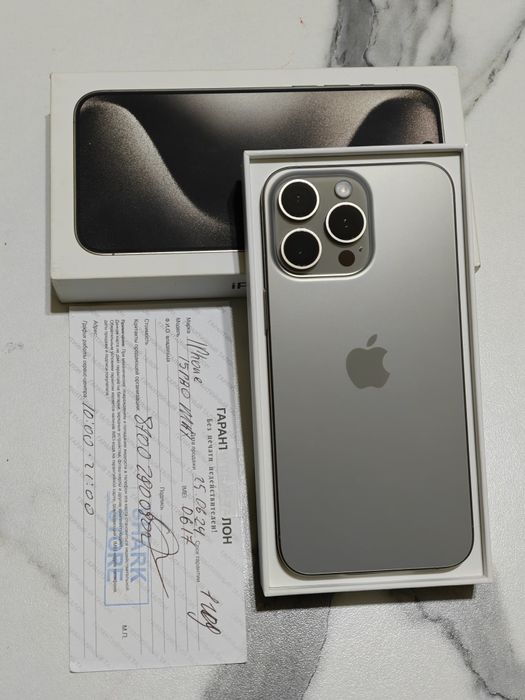 iPhone 15 Pro Max 256 gb akb 89