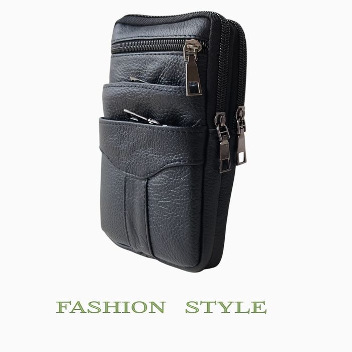 Мъжка чанта от естествена кожа