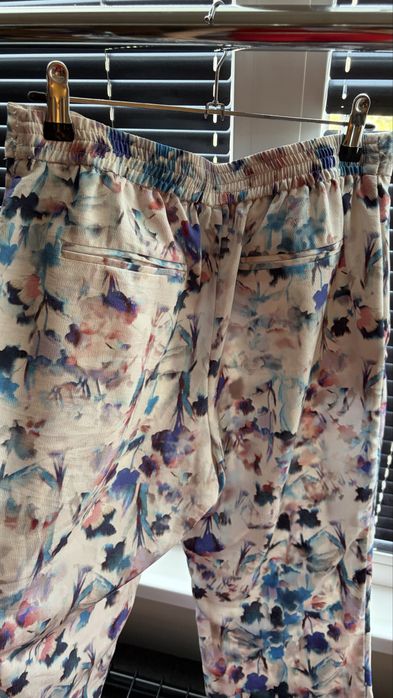 Многоцветен летен панталон Zara